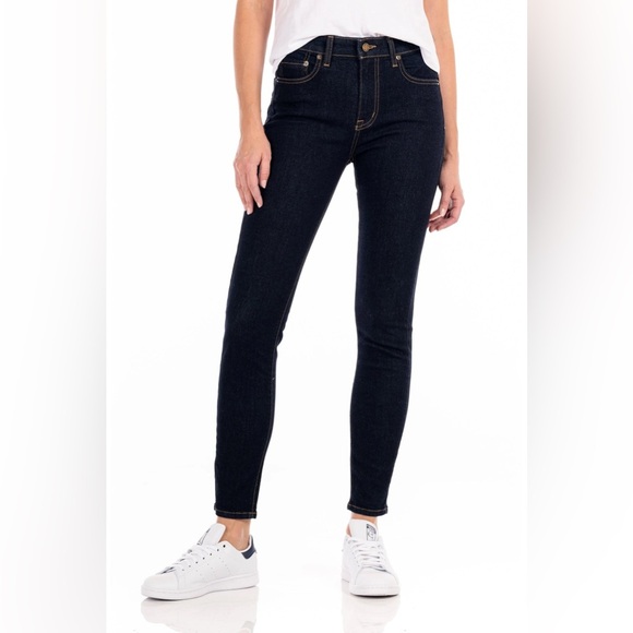 Modern American Mid Rise Skinny Denim Jeans | Color: Rich Dark Rinse | NEW/NWT🔥 - Picture 3 of 9